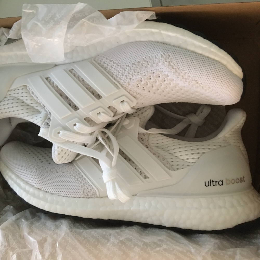 Adidas Ultra-boost NEW white ladies 7.5 shoes